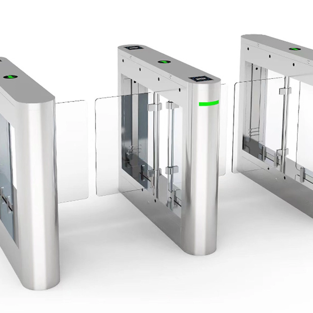 Minimalism swing flap turnstile