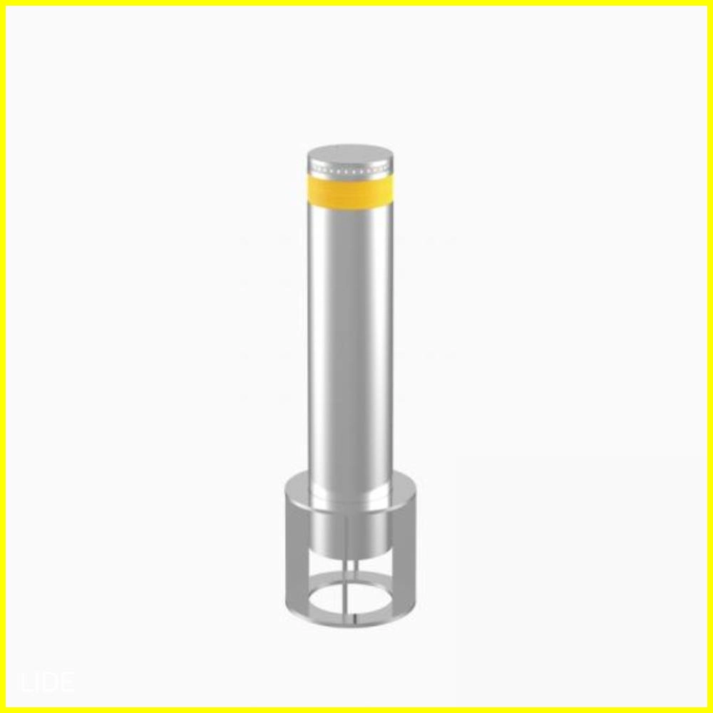 LD-FB03 Strong and Sturdy Stainless Steel Fixed Bollard Road Safety Barrier