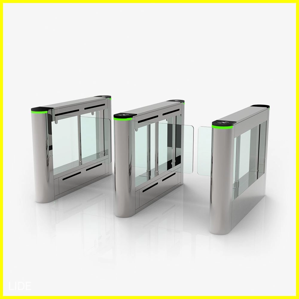 swing barrier turnstile designed for high-traffic