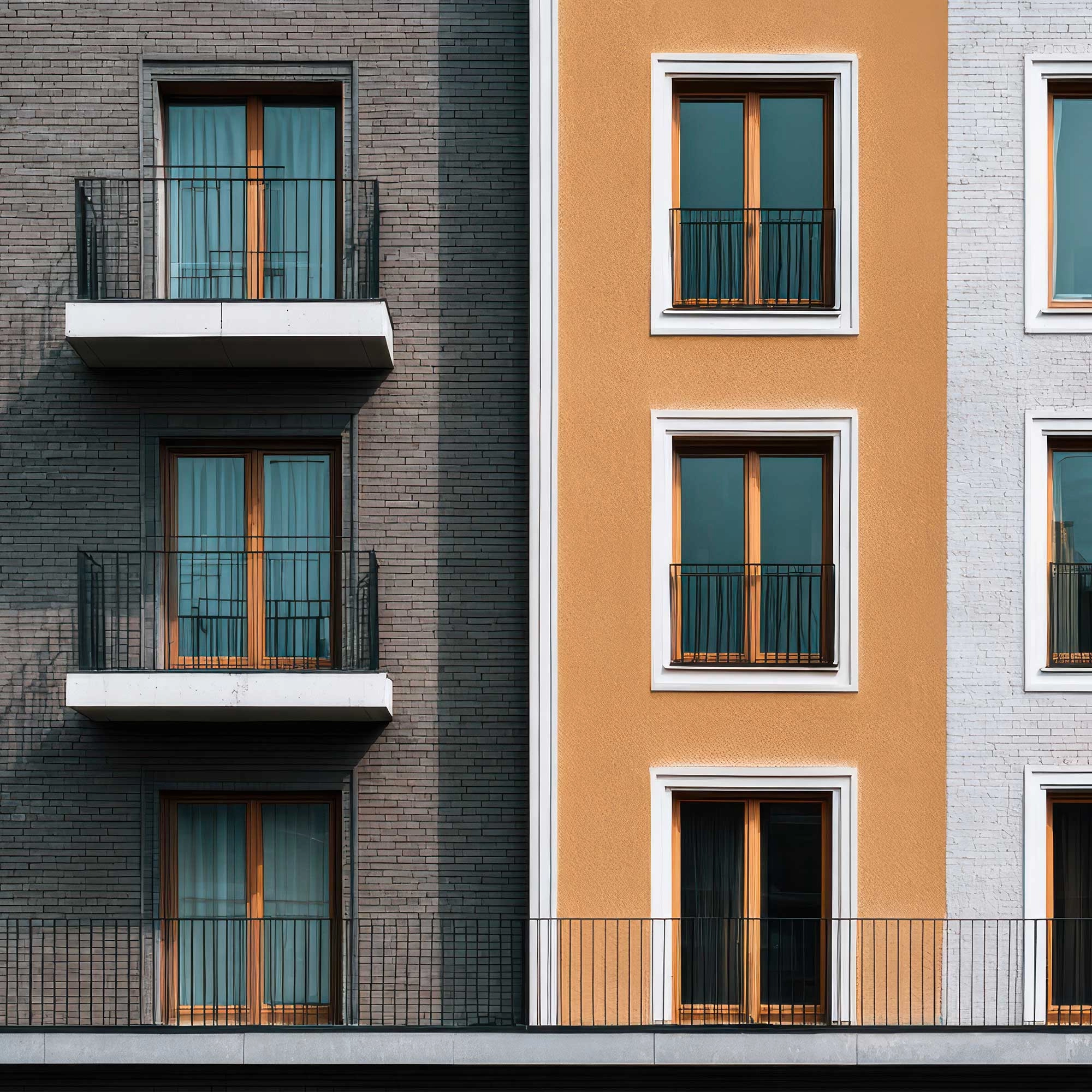 Aluminum window and door systems for apartment developments - Aluguard