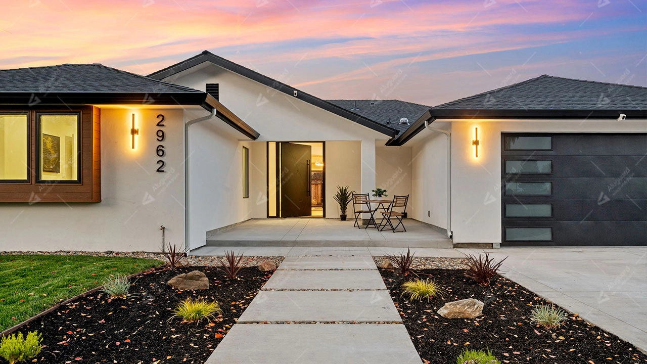 Custom-Aluminum-Pivot-Doors-for-California-Homes - Aluguard