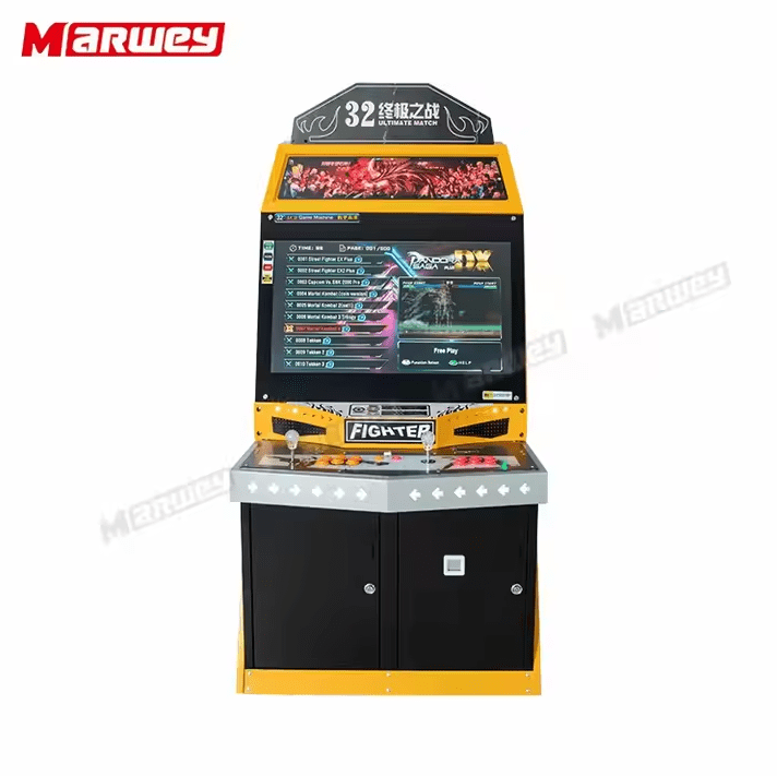 32 Inch Fighting Upright Cabinet Machine Factory Price Retro Classic Arcade Video Game Machine Manufacturer