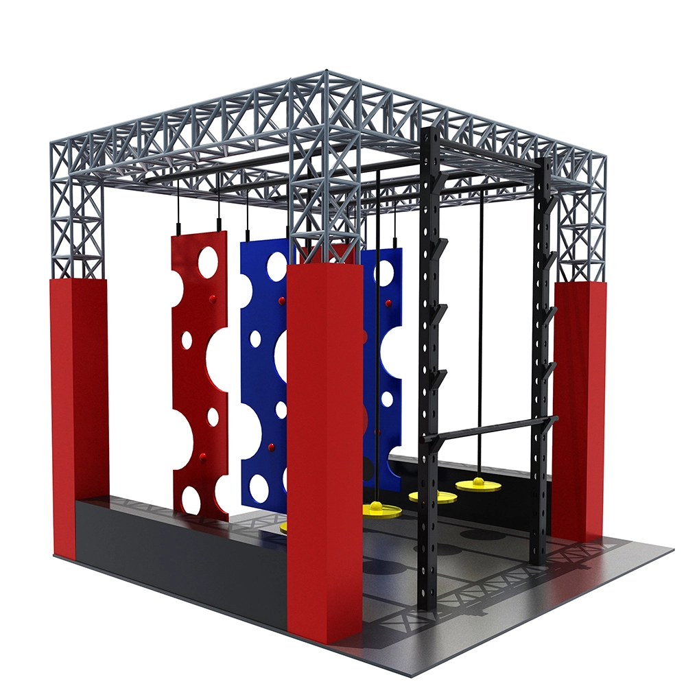 adult ninja warrior slackline - MARWEY