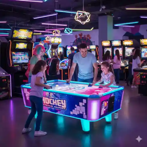 air hockey table for arcade rooms - MARWEY