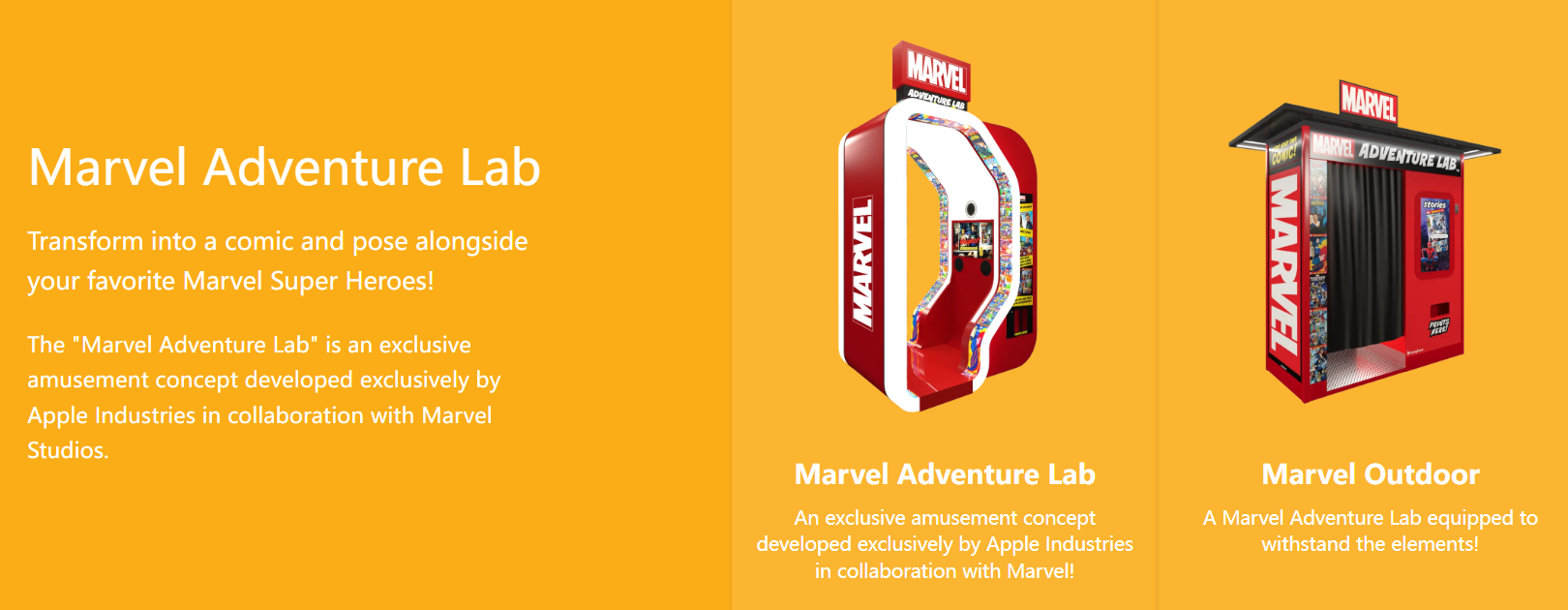 Apple Industries photo booth machine manufacturer