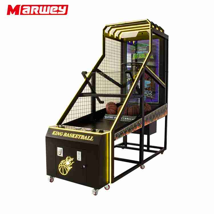 arcade basketball game machine