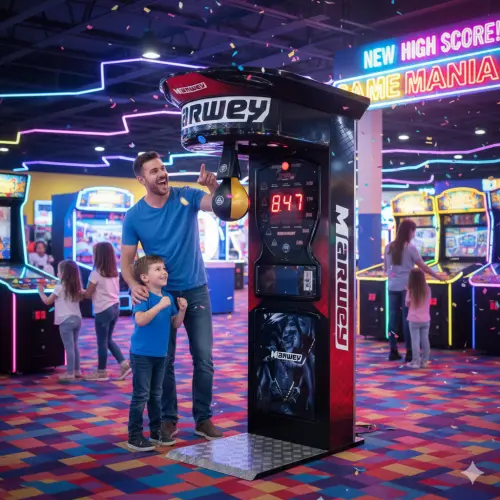 arcade boxing machine arcade venue - MARWEY