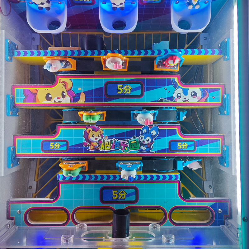 arcade machine shooting