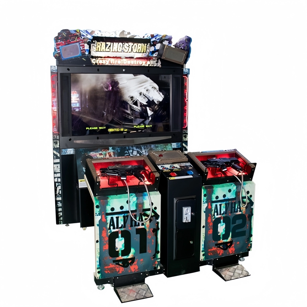 arcade machine shooting game - MARWEY