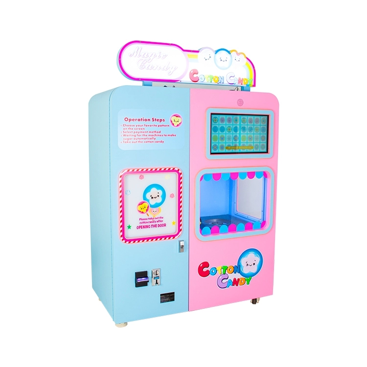 automatic cotton candy vending machine - MARWEY