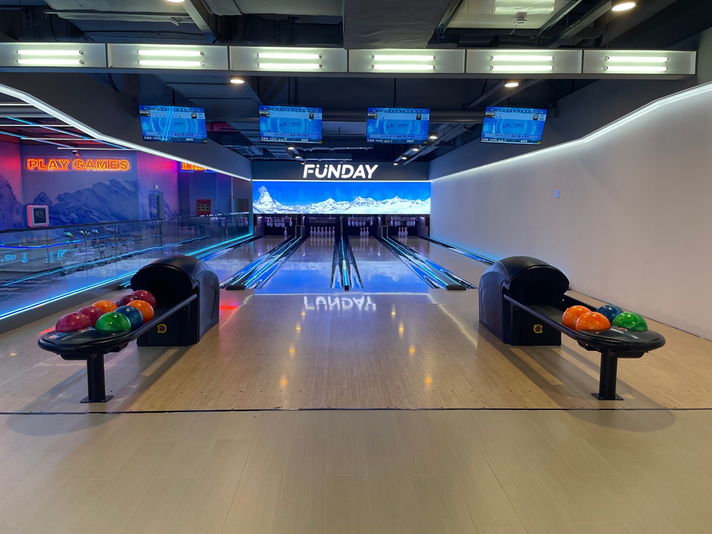 bowling alley