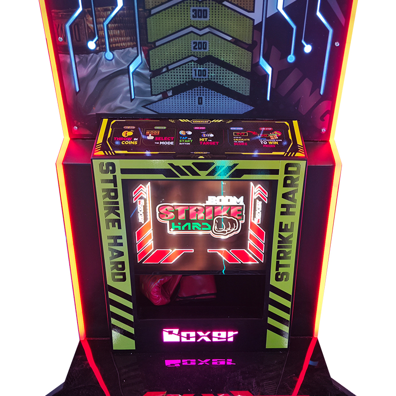 boxing machine arcade
