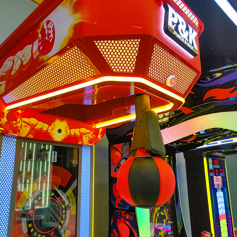 boxing punch arcade machine