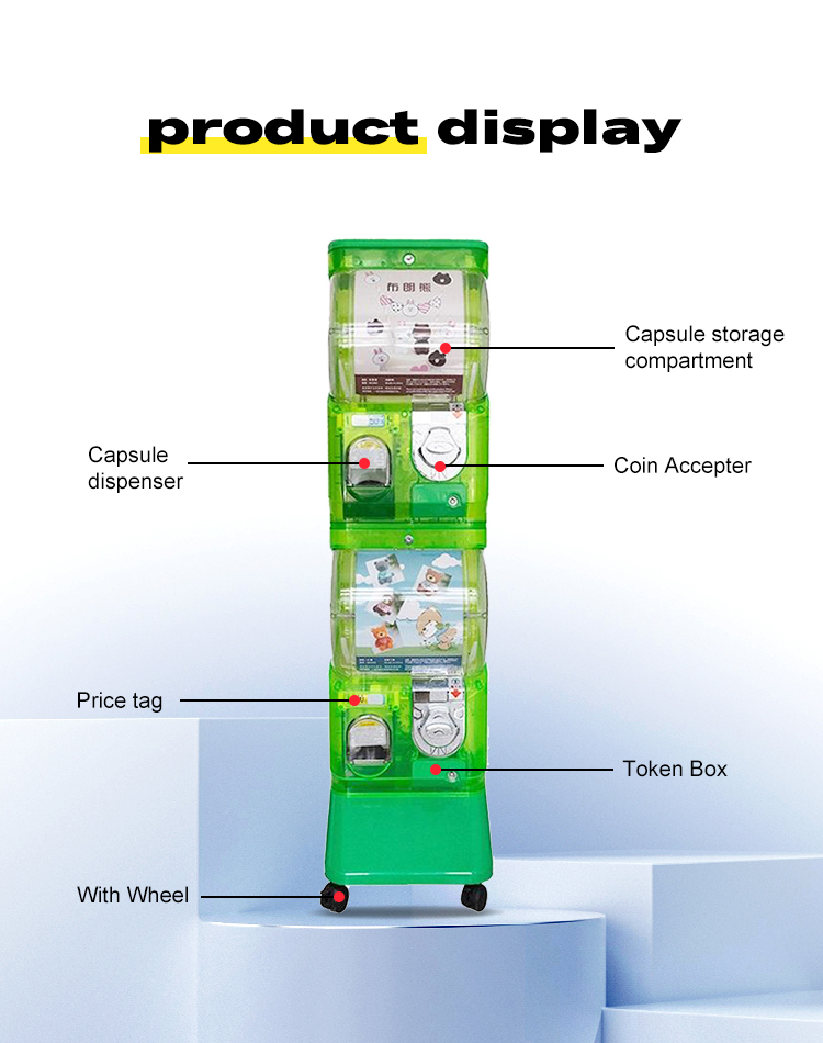 capsule gashapon vending machine for sale
