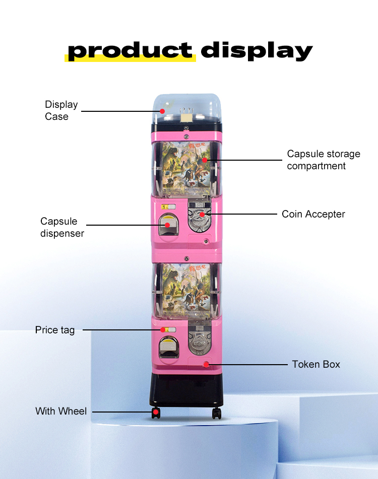 capsules dispensing vending machine