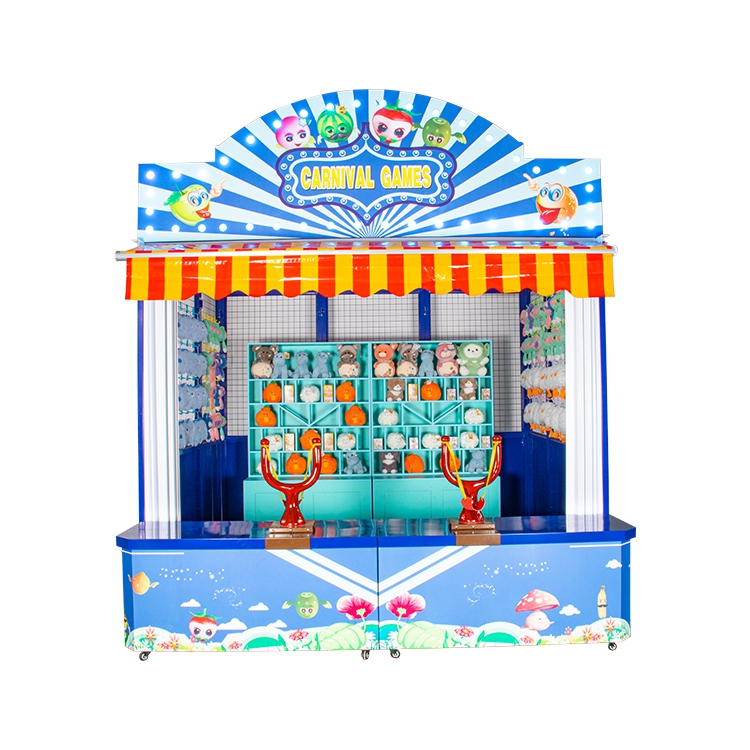 carnival game stands