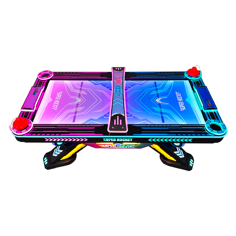 小型商業アーケードエアホッケーマシンキッズ子供インタラクティブ