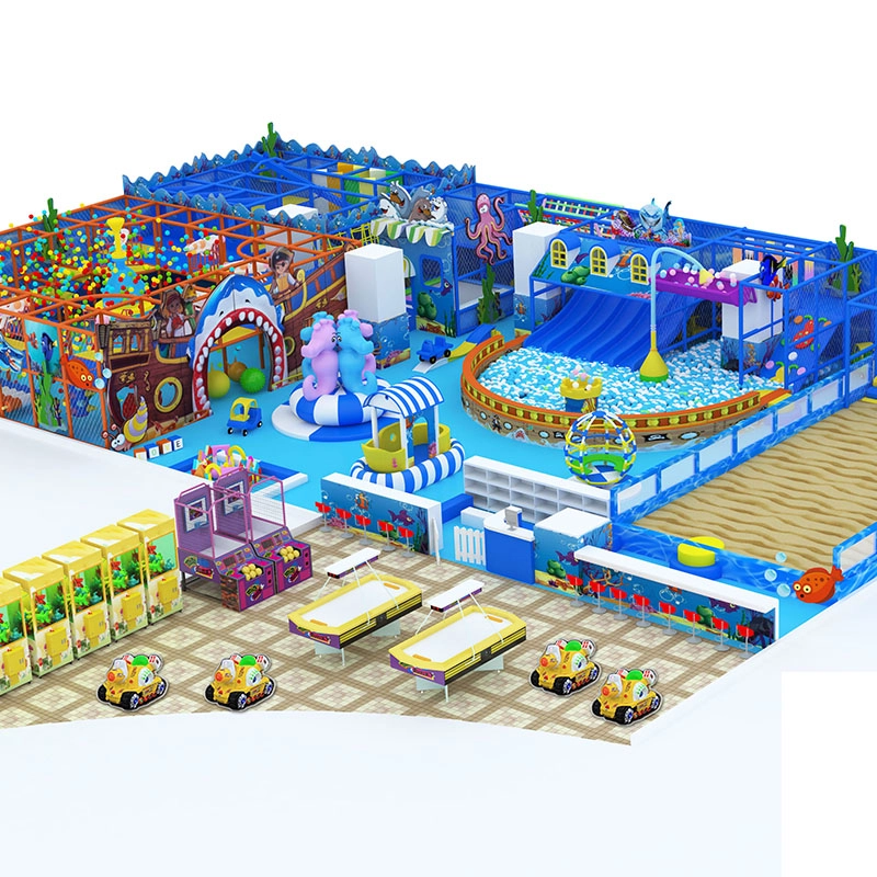 children's ocean theme indoor playground price - MARWEY