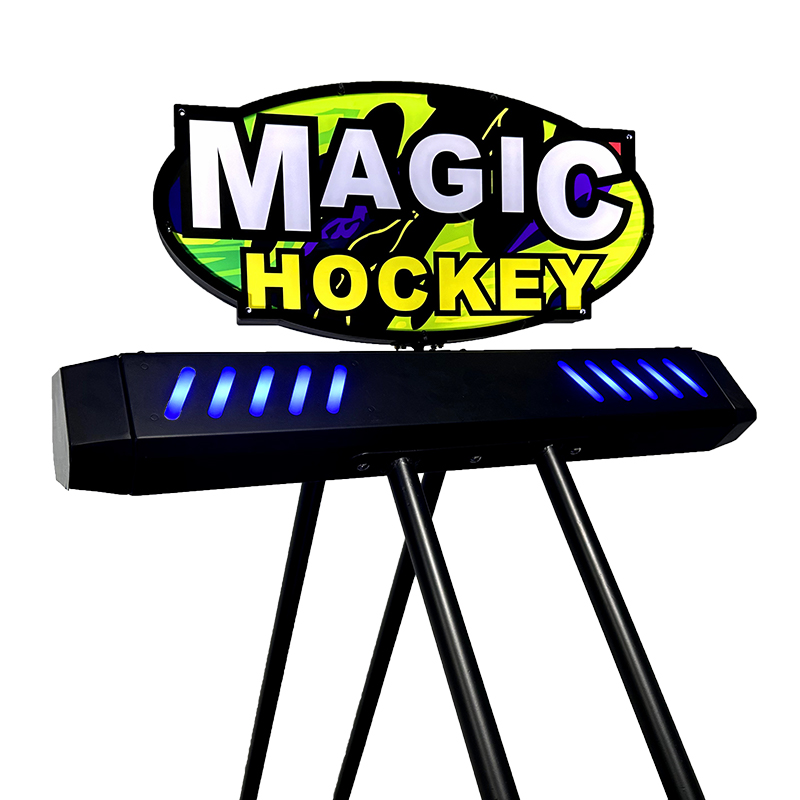 coin operated air hockey machine