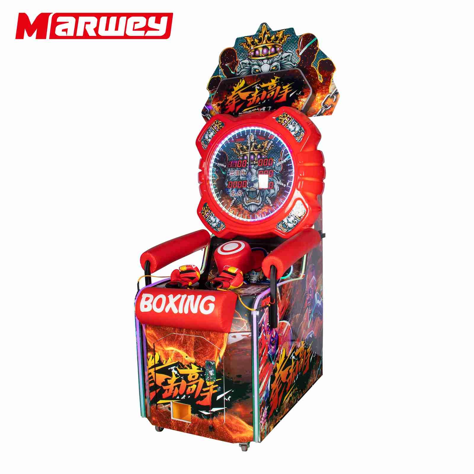 coin operated boxing machine - MARWEY