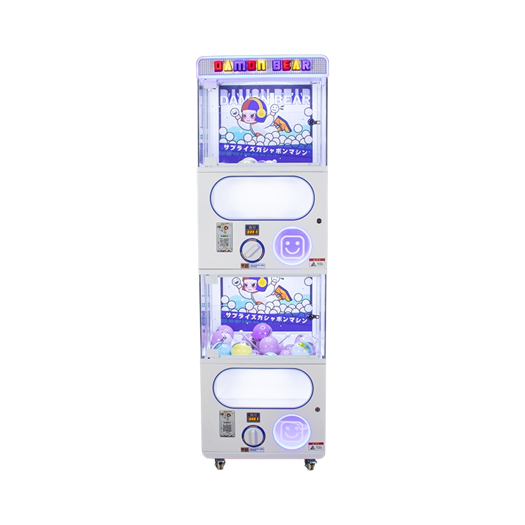 coin operated capsule gashapon vending machine