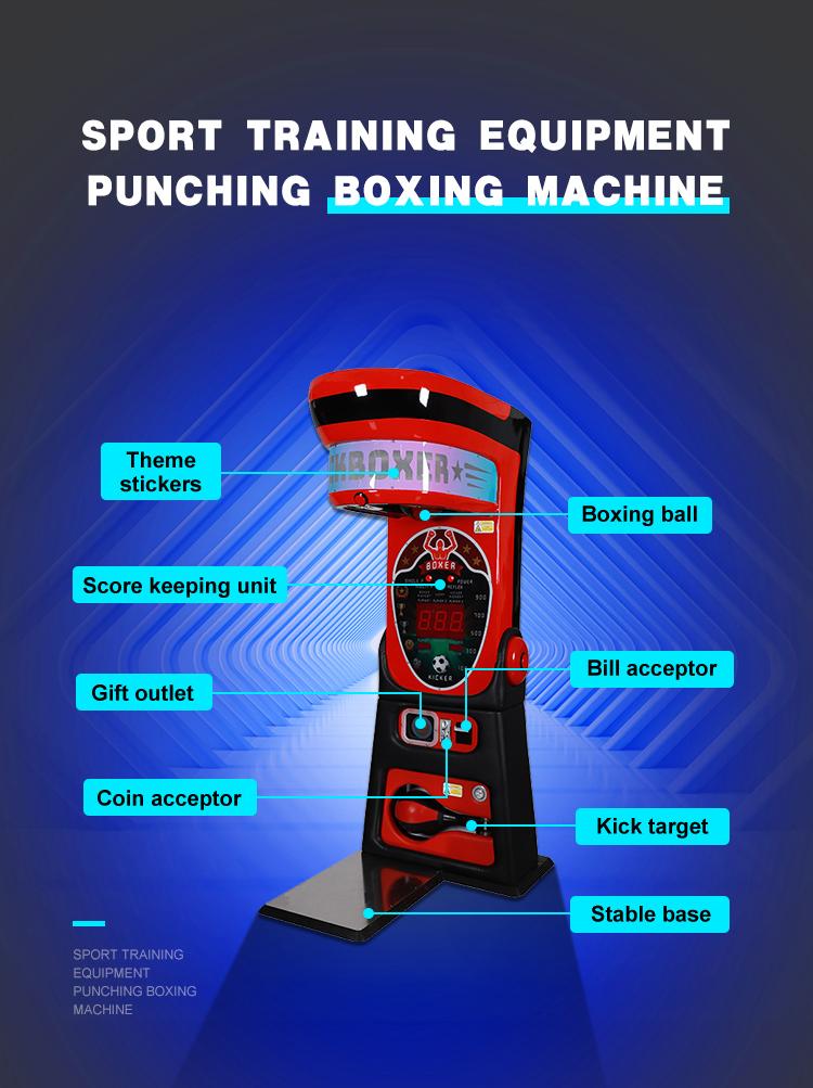 combo boxer boxing soccer football machine
