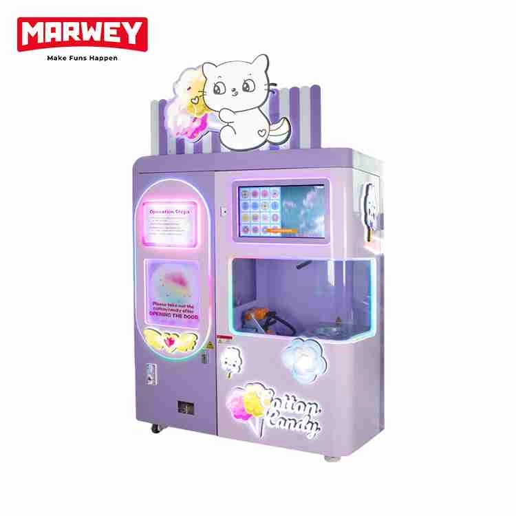 cotton candy automatic machine-2 - MARWEY