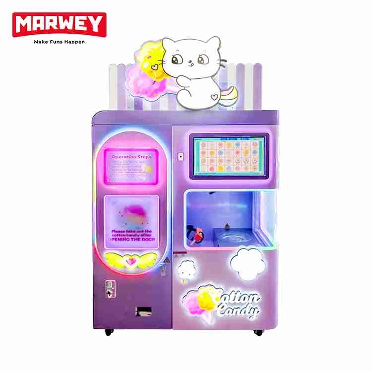cotton candy machine automatic-4 - MARWEY
