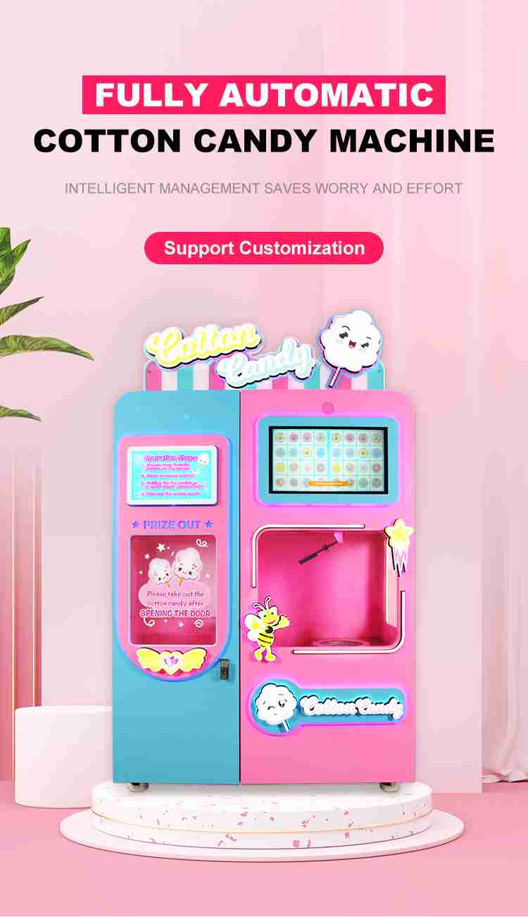 Cotton Candy Vending Machine