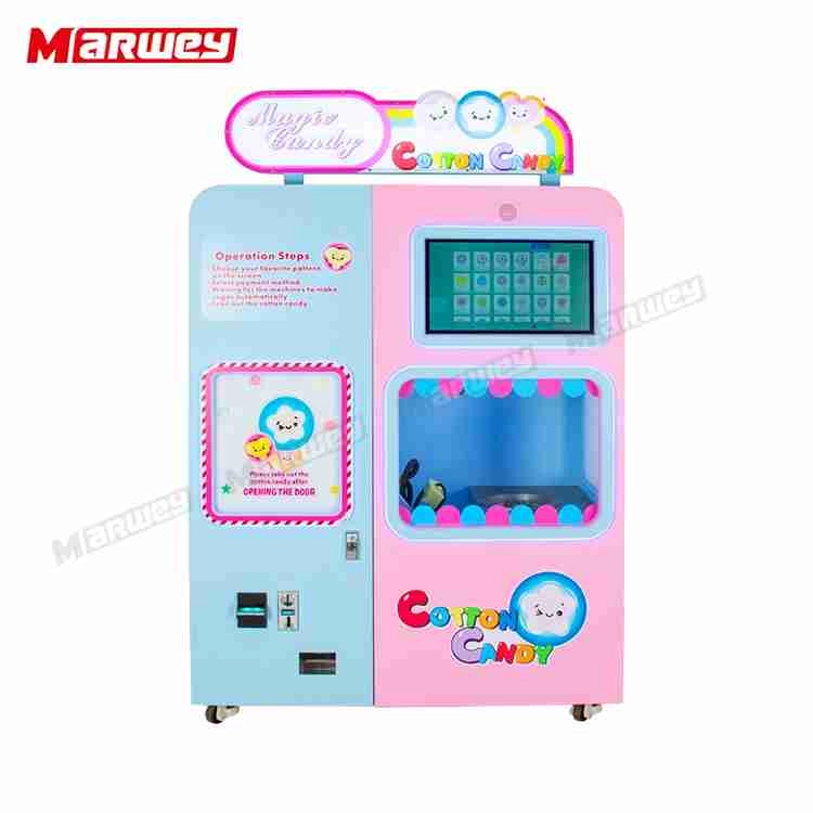 cotton candy vending machine - MARWEY