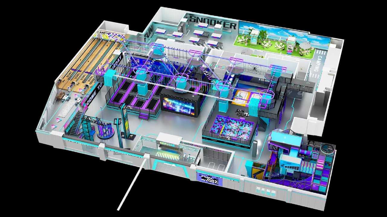 Digital Sports Playground of Ganzhou FUNDAY - MARWEY