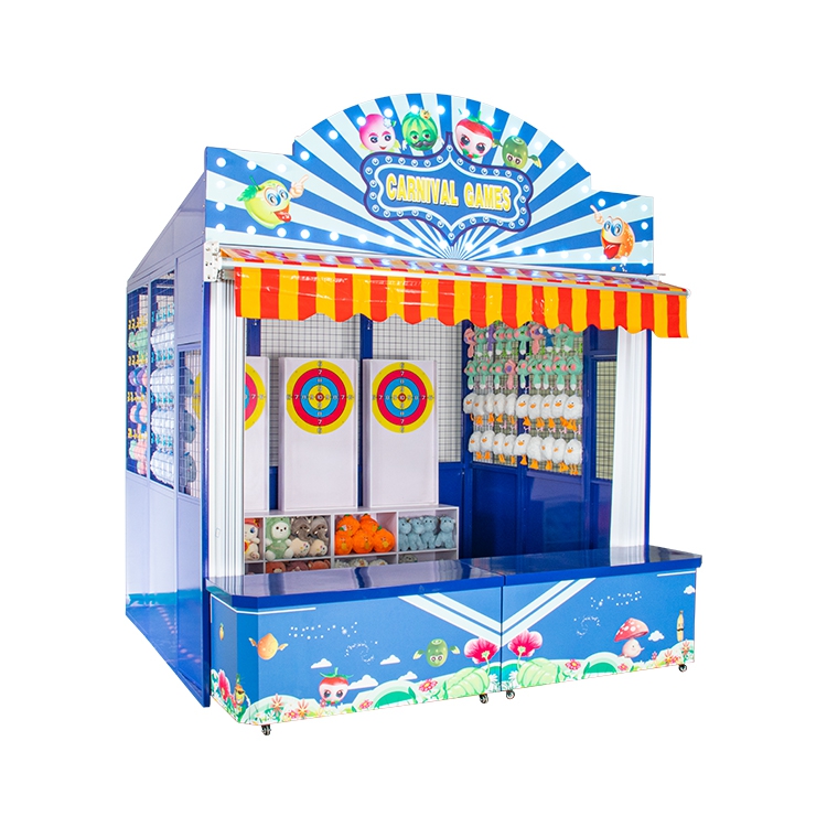 diy carnival booth stand