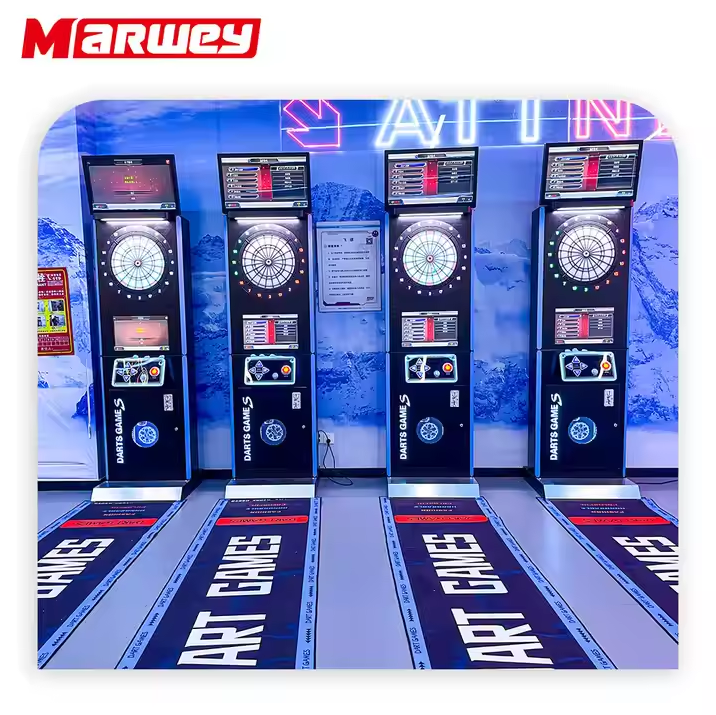 Electric Dart Machine New Design Commercial Coin-Operated Sport Darts Game Machine