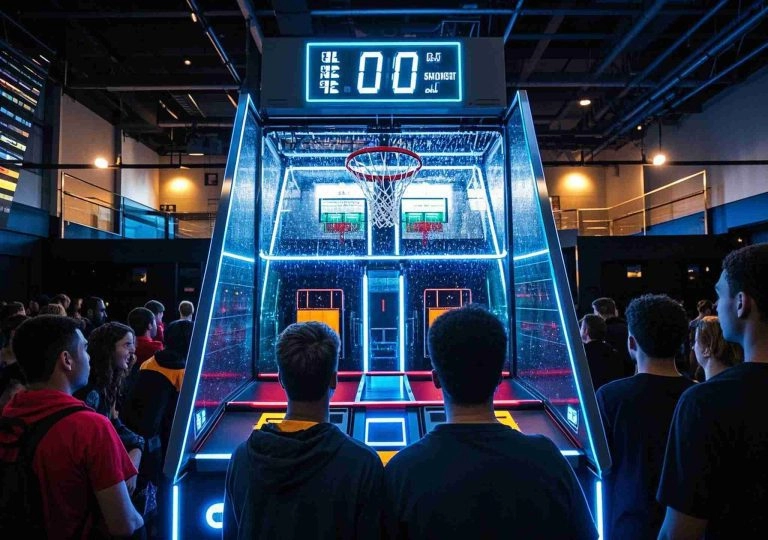 Frenzy Alert: Score Big with a Basketball Shot Game at Your Venue! - MARWEY