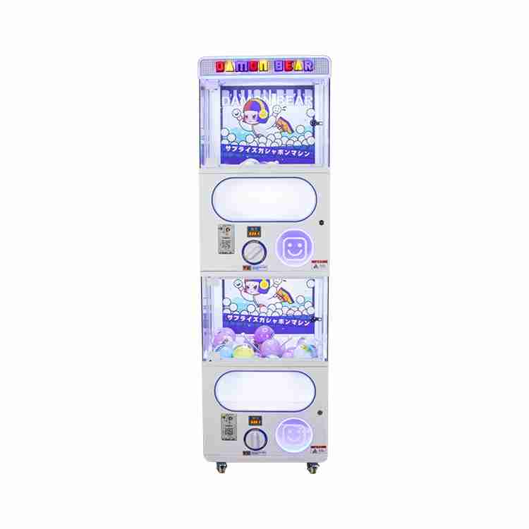 Gachapon Vending Machine Double-Deck Toy Capsule Ball Candy Toys Electronic Gift Machine