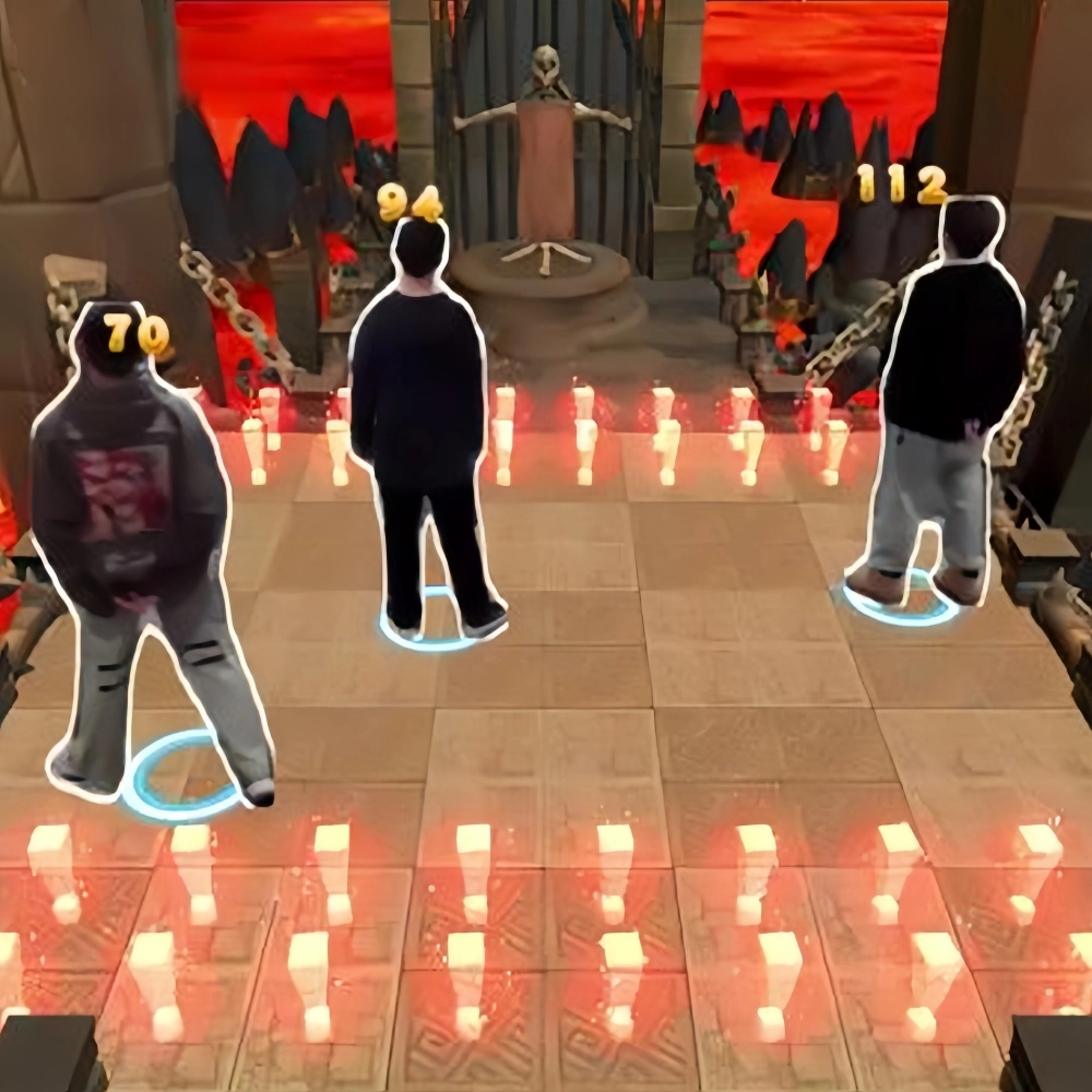 hot lava active kids game - MARWEY