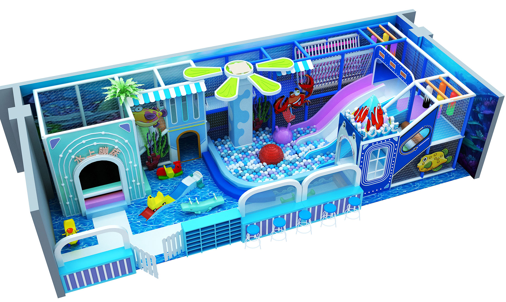 indoor commercial playground equipment