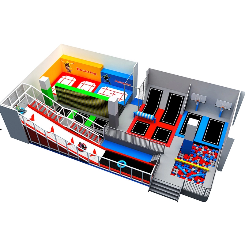 indoor trampoline park - MARWEY