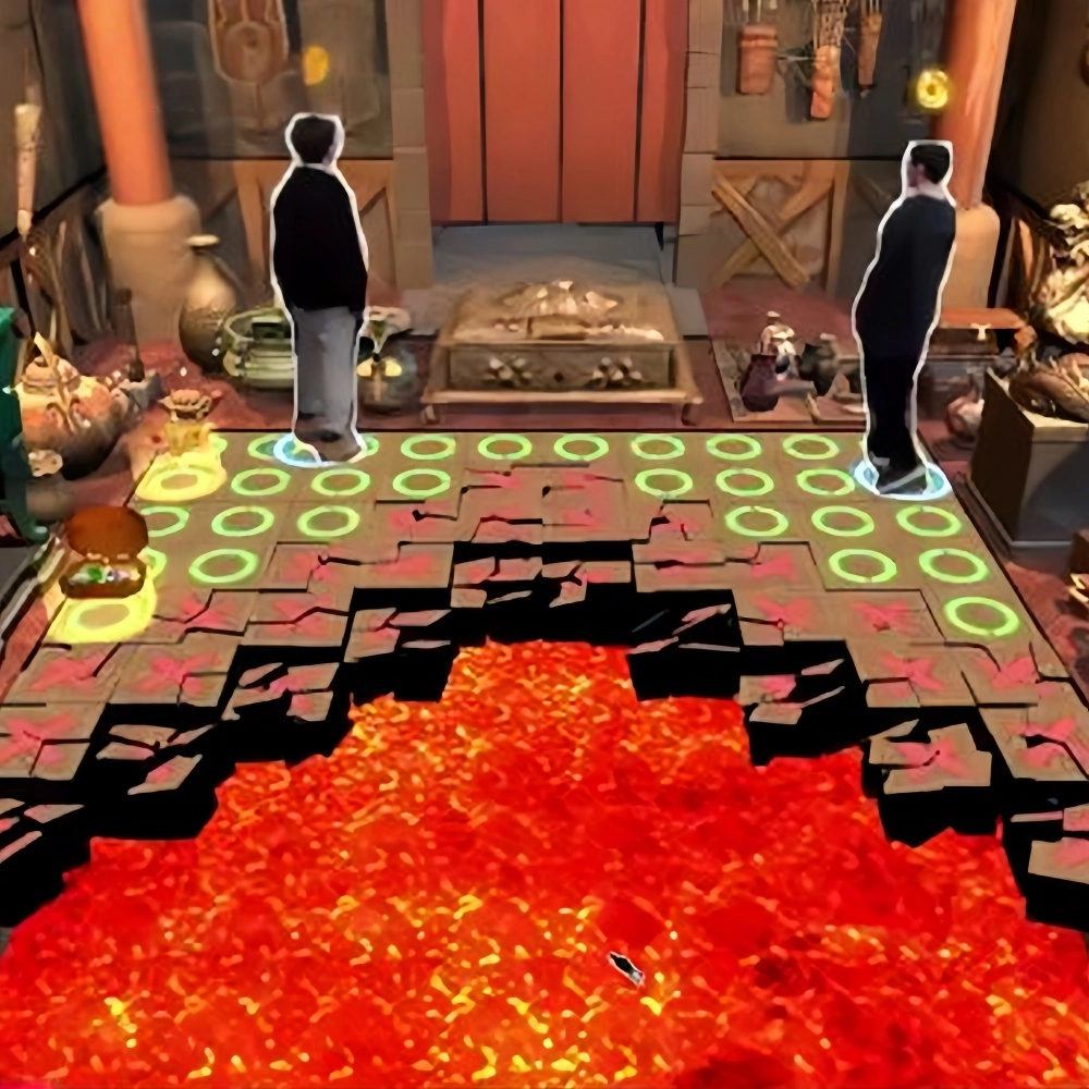 interactive floor is lava game - MARWEY