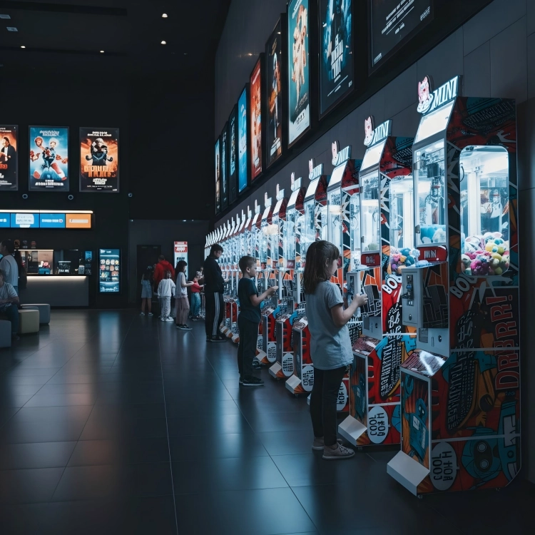 Miniaturowa maszyna do chwytania w kinie - MARWEY