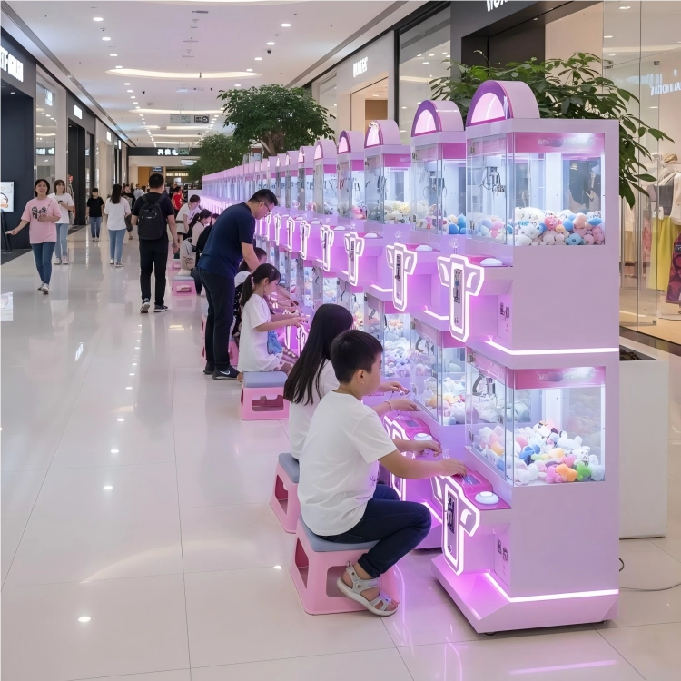 Miniaturowa maszyna do lalek dla centrów handlowych - MARWEY