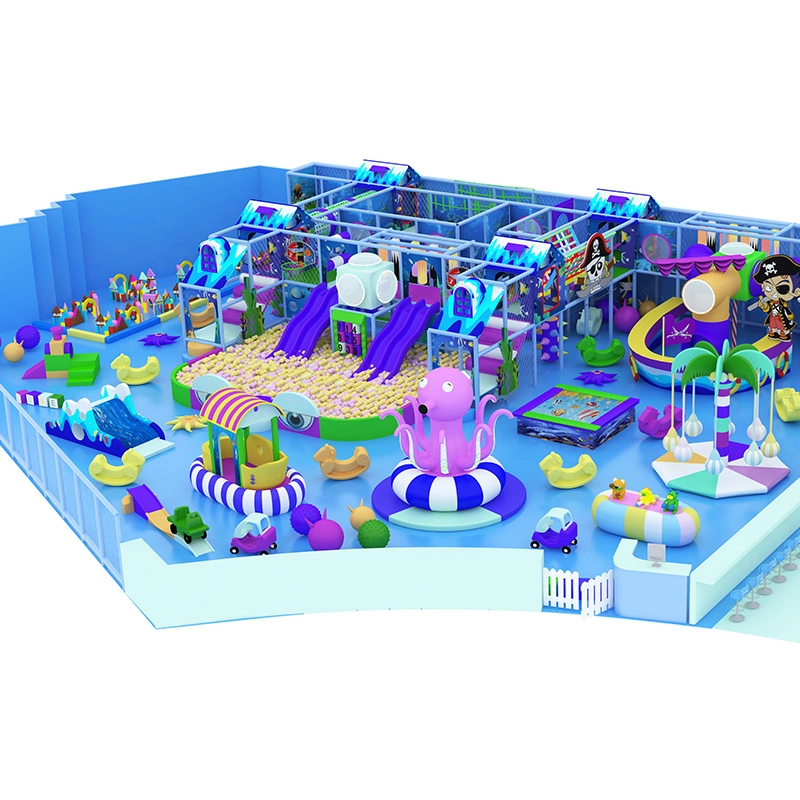 ocean themed indoor playground - MARWEY