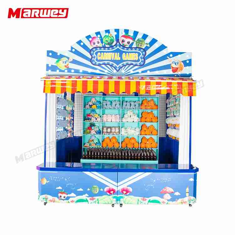 Outdoor Carnival Games Bottle Ring Toss Game Booth
