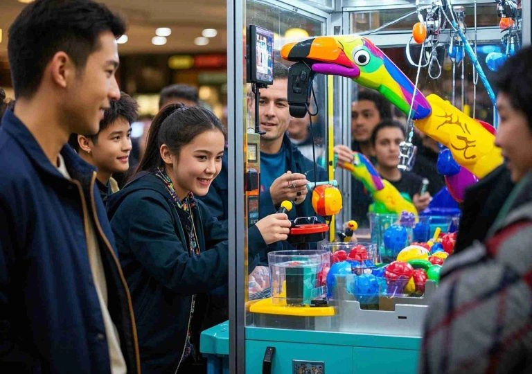 Revel-in-the-Experience:-Real-Benefits-of-a-crane-arcade-machine - MARWEY Revel in the Experience: Real Benefits of a crane arcade machine - MARWEY