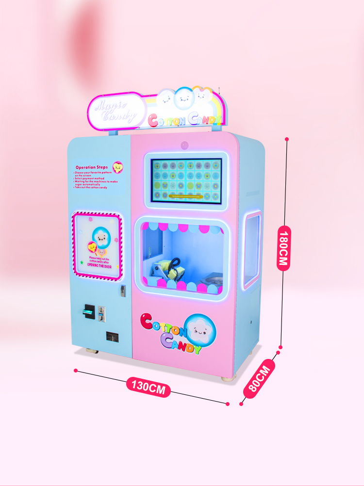 robot cotton candy machine