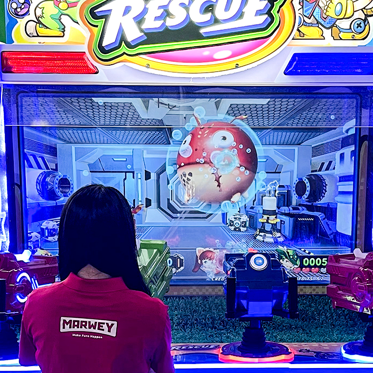 shooting game arcade machine