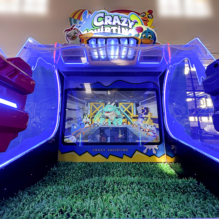 shooting water game machine
