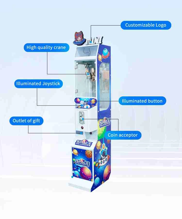 Small Toy Claw Machine Brings Joy to Mall-Goers - MARWEY