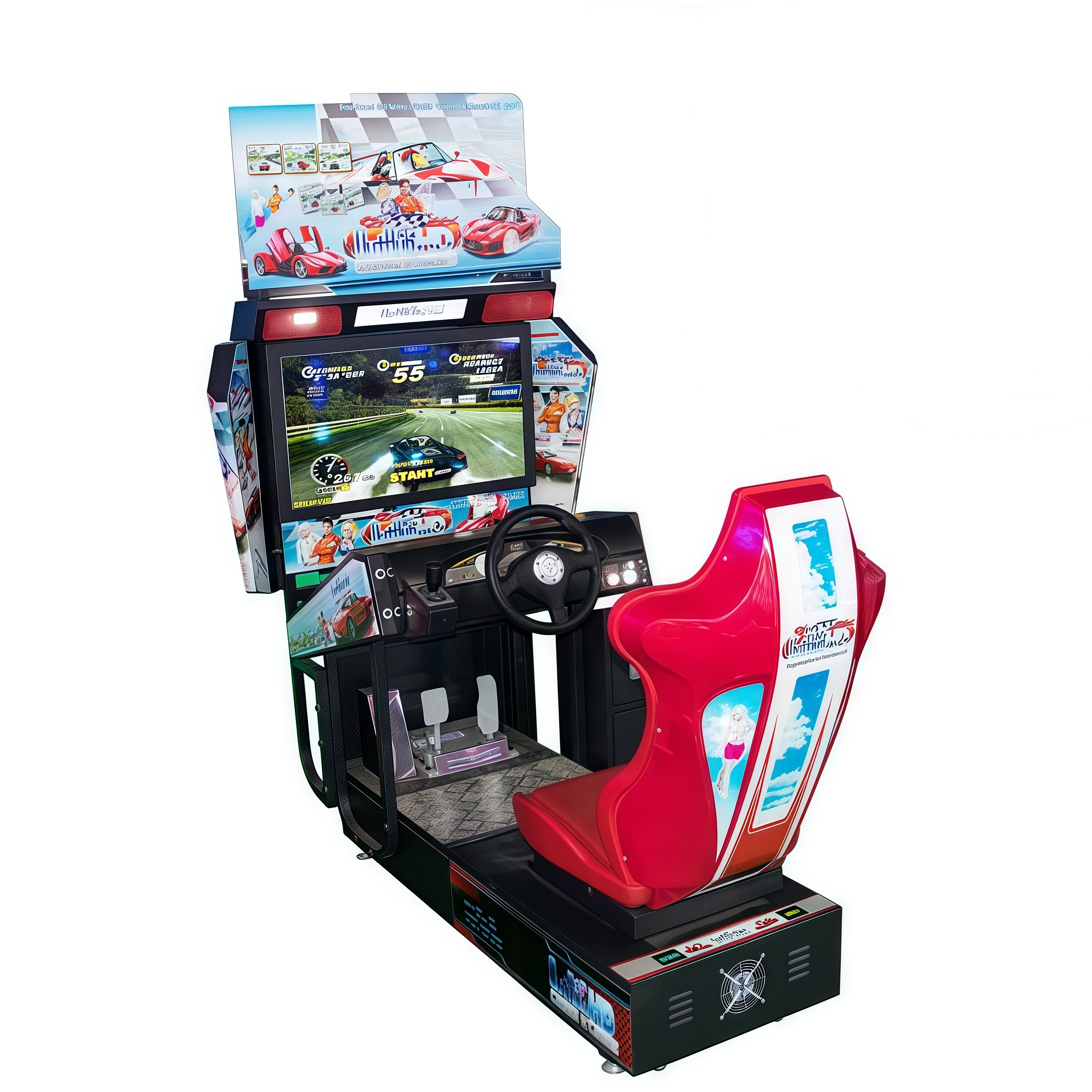 speed racing cars simulator - MARWEY