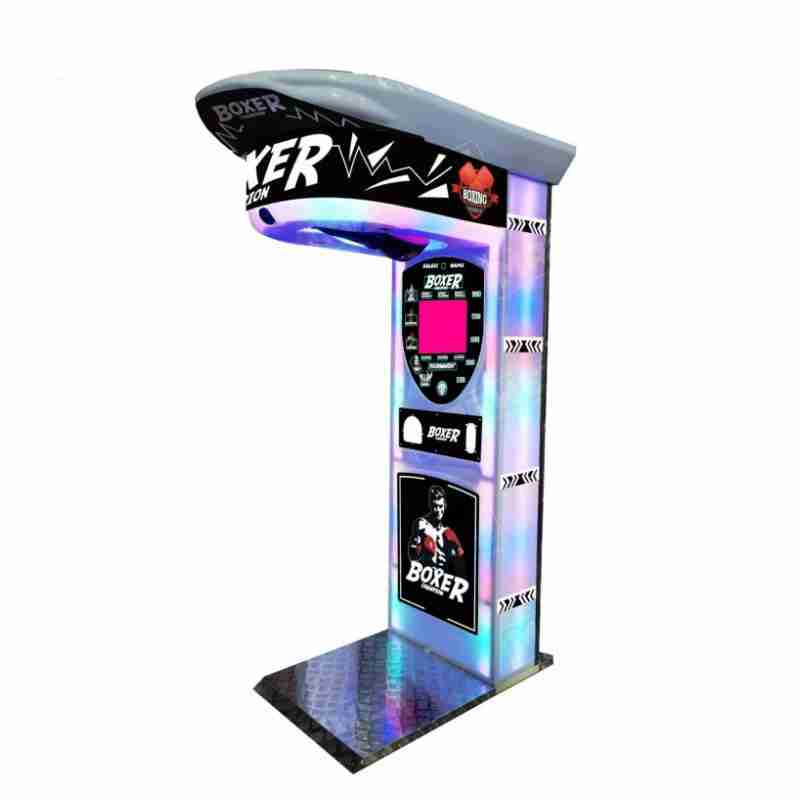 Ultimate Lighting Design Boxing Machine Coin Operated Street Sport Arcade Game Machine